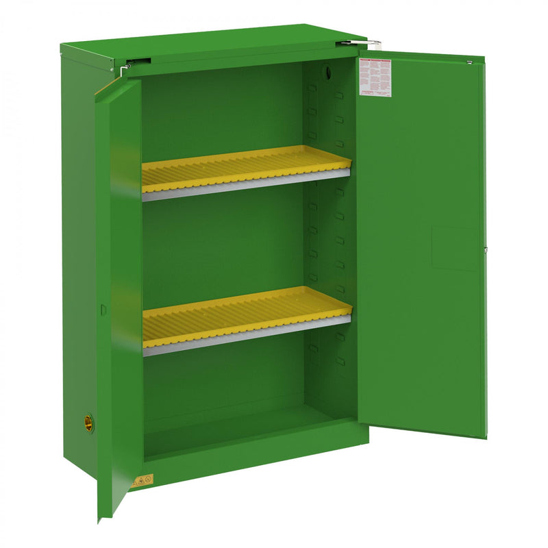 Durham Pesticide Storage, 45 Gallon, Self Close