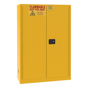 Durham FM Approved, Flammable Storage Cabinet, 60 Gallon Paint and Ink Storage, 2 Doors, Manual Close