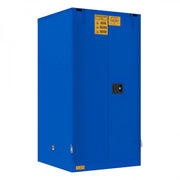 Durham FM Approved, Corrosive Storage Cabinet, 60 Gallon, 2 Doors, Self Close, 2 Shelves
