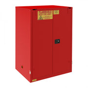 Durham Flammable Storage, 90 Gallon, Self Close, Red