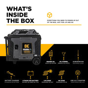 10,500 Watt Tri-Fuel Digital Inverter Generator - BE10500IT BE Power Equipment
