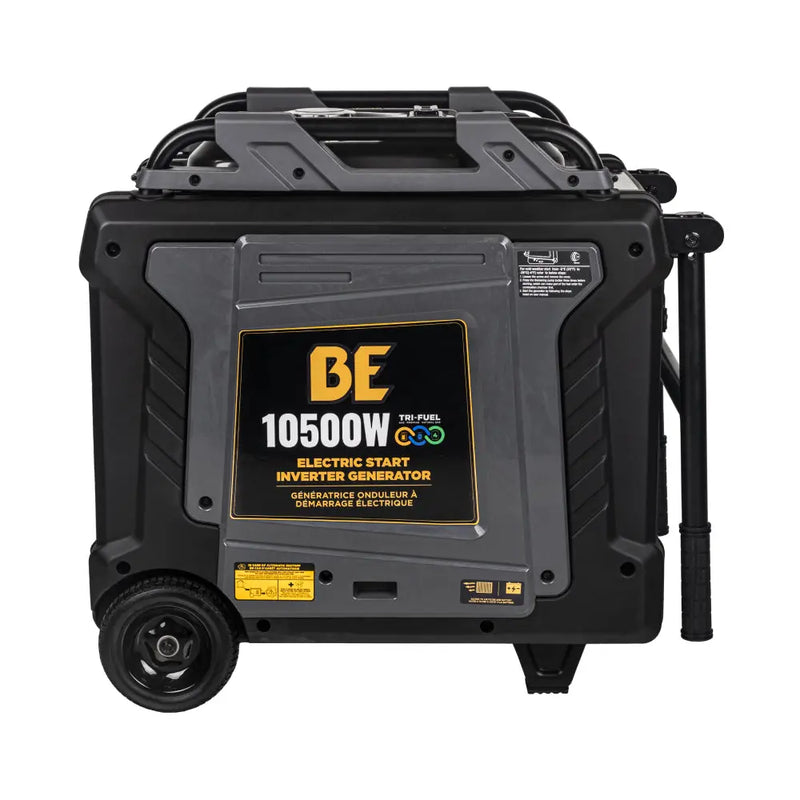 10,500 Watt Tri-Fuel Digital Inverter Generator - BE10500IT BE Power Equipment