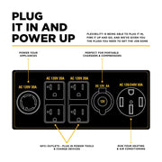 10,500 Watt Tri-Fuel Digital Inverter Generator - BE10500IT BE Power Equipment