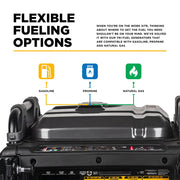 10,500 Watt Tri-Fuel Digital Inverter Generator - BE10500IT BE Power Equipment