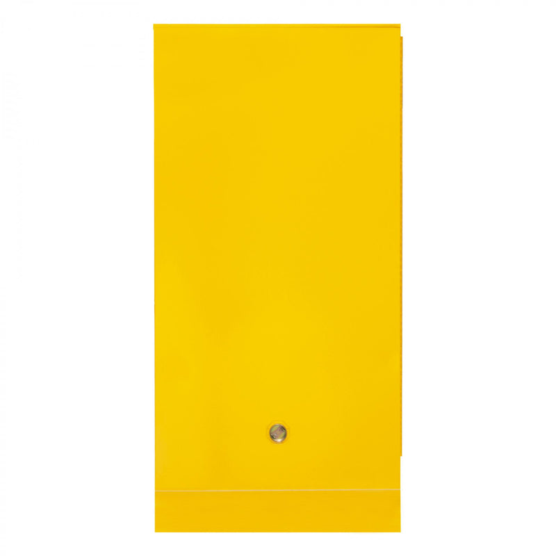 Durham FM Approved, Flammable Storage Cabinet With Legs, 120 Gallon, 2 Doors, Manual Close, 2 Shelves, Yellow