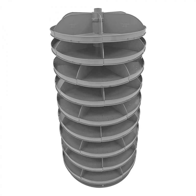 Durham Base For 28", 34", 44" Diameter Rotabins, Gray