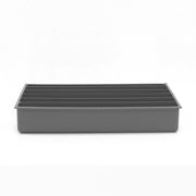 Durham Large, Polypropylene, 6 Horizontal Compartment Insert, Gray
