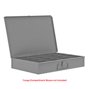 Durham Large, Polypropylene, 16 Compartment Insert, Gray