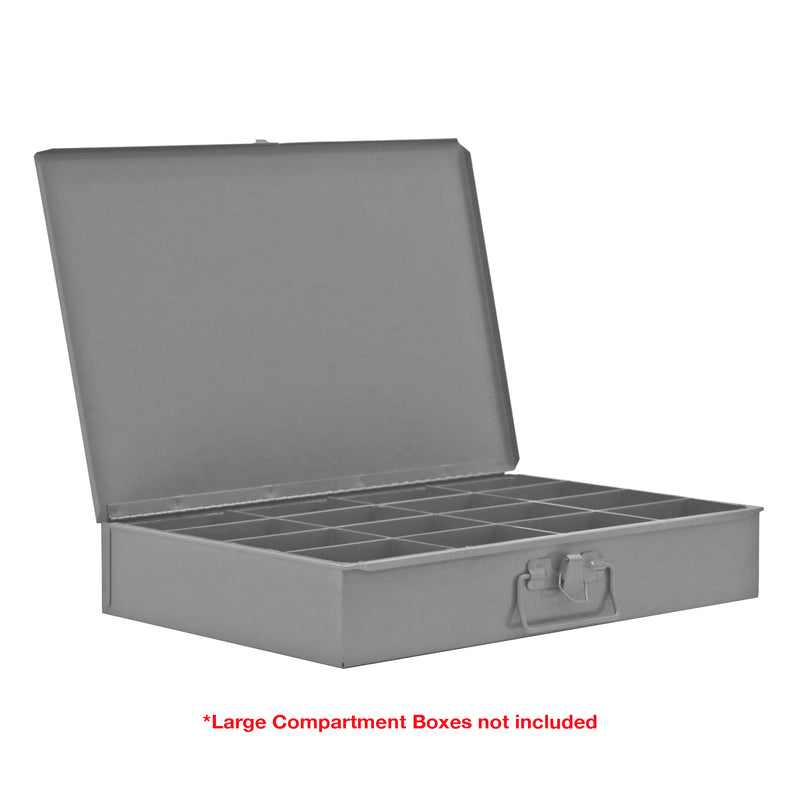 Durham Large, Polypropylene, 16 Compartment Insert, Gray