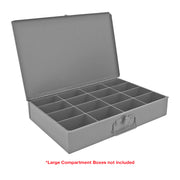 Durham Large, Polypropylene, 16 Compartment Insert, Gray