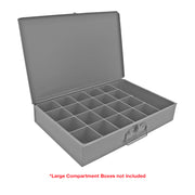 Durham Large, Polypropylene, 21 Compartment Insert, Gray