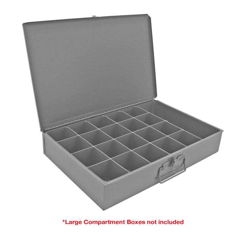 Durham Large, Polypropylene, 21 Compartment Insert, Gray