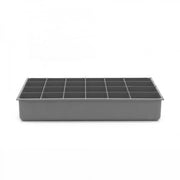 Durham Large, Polypropylene, 24 Compartment Insert, Gray
