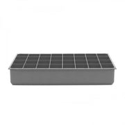 Durham Large, Polypropylene, 32 Compartment Insert, Gray