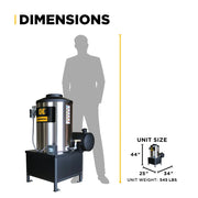 12VDC, 8-10 GPM Diesel Fired Hot Box - 99012V BE Power Equipment