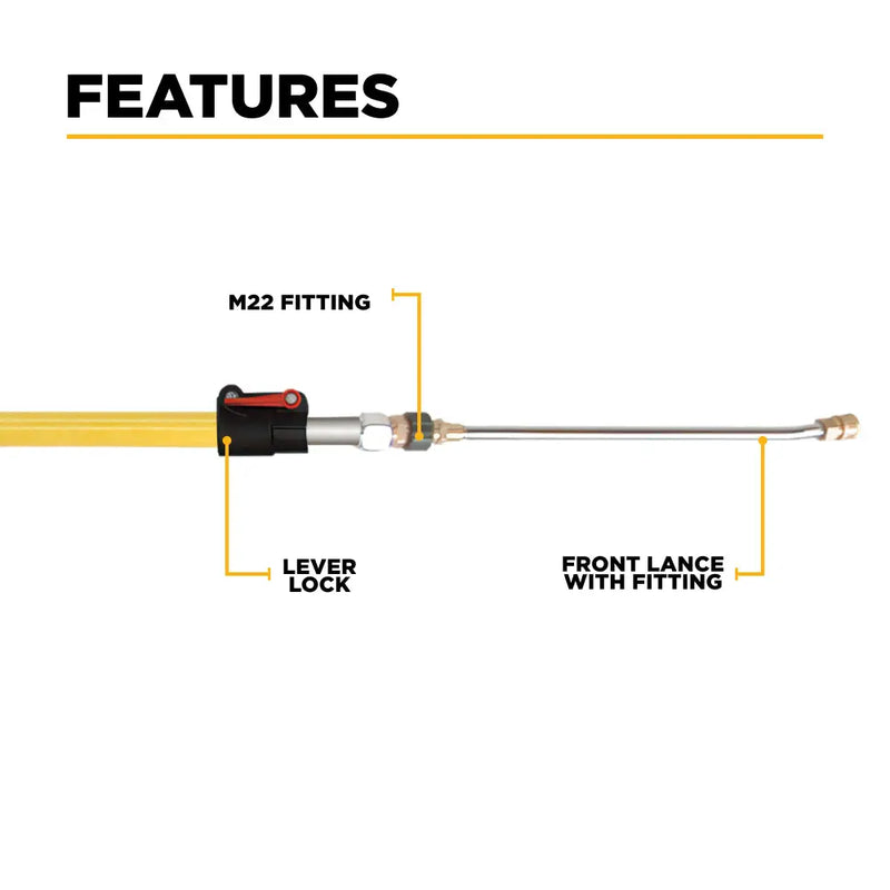 12' TELESCOPING WAND BE Power Equipment