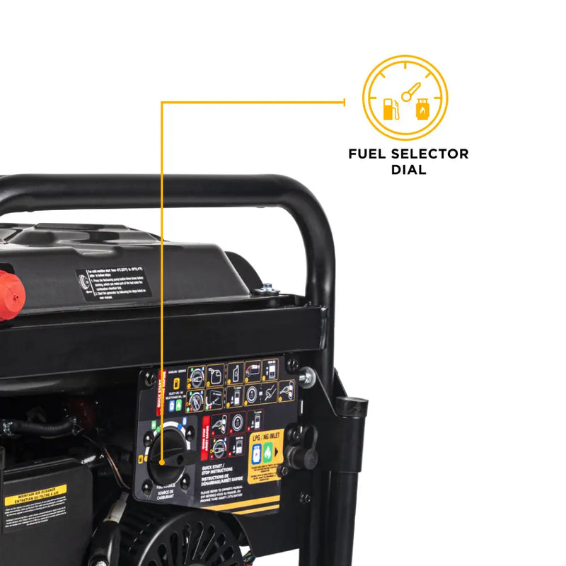12,500 Watt Tri-Fuel Generator - BE12500T BE Power Equipment