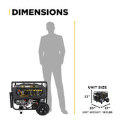 12,500 Watt Tri-Fuel Generator - BE12500T BE Power Equipment