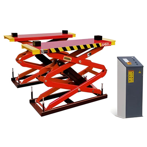 AMGO XL-9F high-performance 9,000 lb Flush Mount Scissor Lift AMGO
