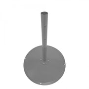 Durham 34" Diameter Rotabin Shelf With 5 Divider, Gray