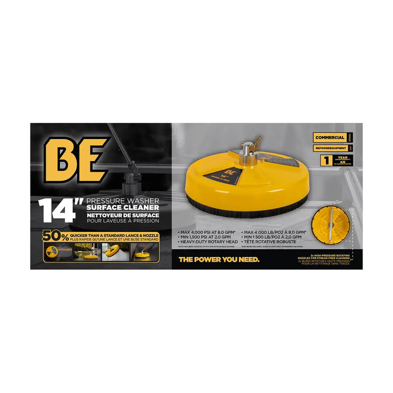 14" Whirl-A-Way Surface Cleaner BE Power Equipment