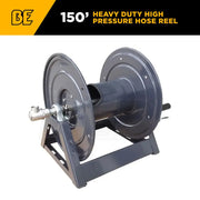 150' Heavy Duty High Pressure Hose Reel BE Power Equipment