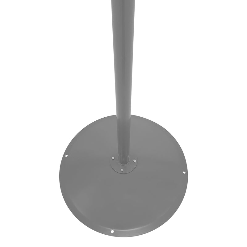 Durham Steel Tube For Use With 44" Diameter Rotabin, 5 Levels, Gray