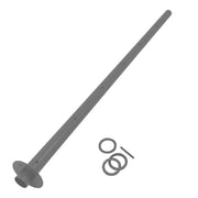 Durham Cross Base For Use With 44" Diameter Rotabin, Steel Tube, 6 Levels