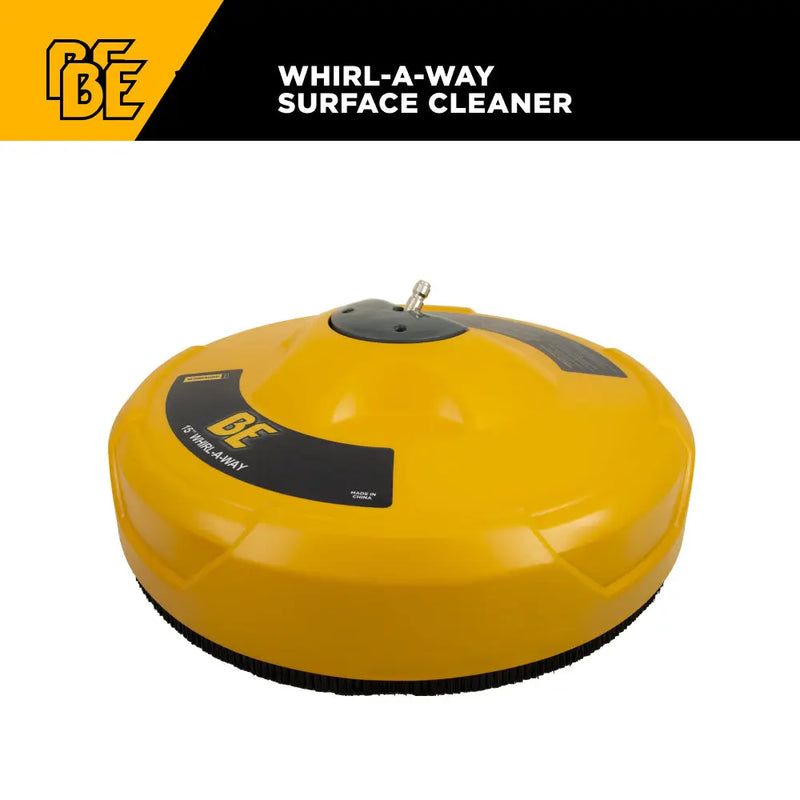 15" Whirl-A-Way Pressure Washer Surface Cleaner BE Power Equipment