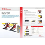 AMGO XL-7 7,000 lbs Low Profile Scissor Lift designed AMGO