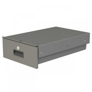 Durham Steel, Optional Drawer, Interior Dimensions: 13-1/8 x 19-7/16 x 4-7/16, Gray