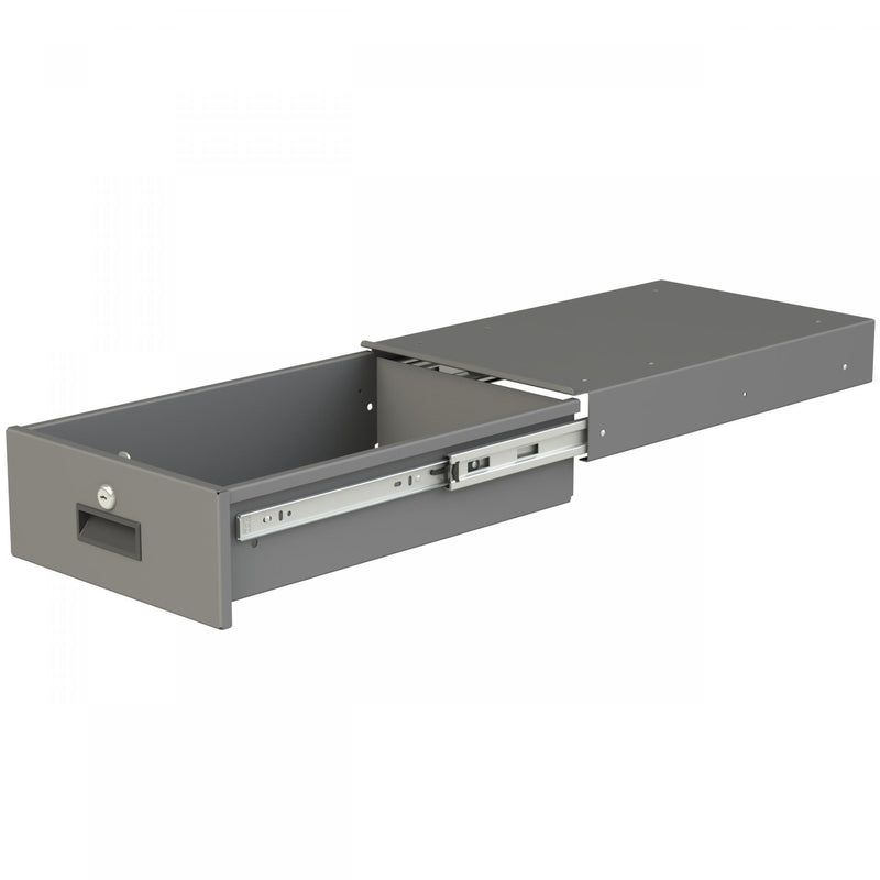 Durham Steel, Optional Drawer, Interior Dimensions: 13-1/8 x 19-7/16 x 4-7/16, Gray