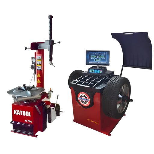 Katool KT-T800 & KT-B750 Tire Changer & Wheel Balancer Combo katool