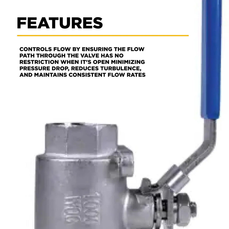 1" Full Port Ball Valve BE Power Equipment