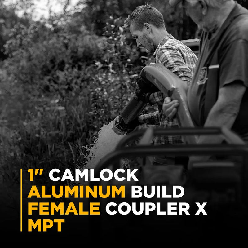 1" Type B Aluminum Camlock BE Power Equipment