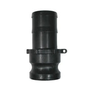1" Type E Polypropylene Camlock BE Power Equipment