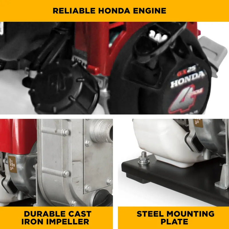 1" Water Transfer Pump with Honda GX25 Engine BE Power Equipment