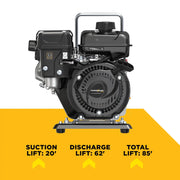 1" Water Transfer Pump with Powerease 79 Engine BE Power Equipment