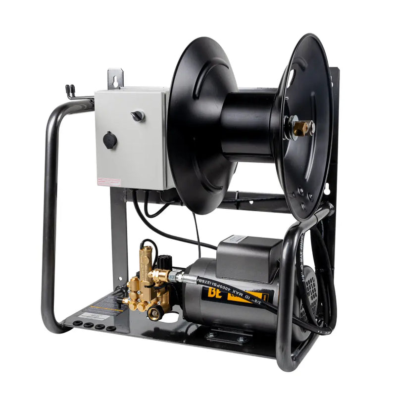1,500 PSI 2.0 GPM 2.0 HP Wall Mount Electric Pressure Washer with a Baldor Motor and CP Triplex Pump - X-1520FW1ARH BE Power Equipment