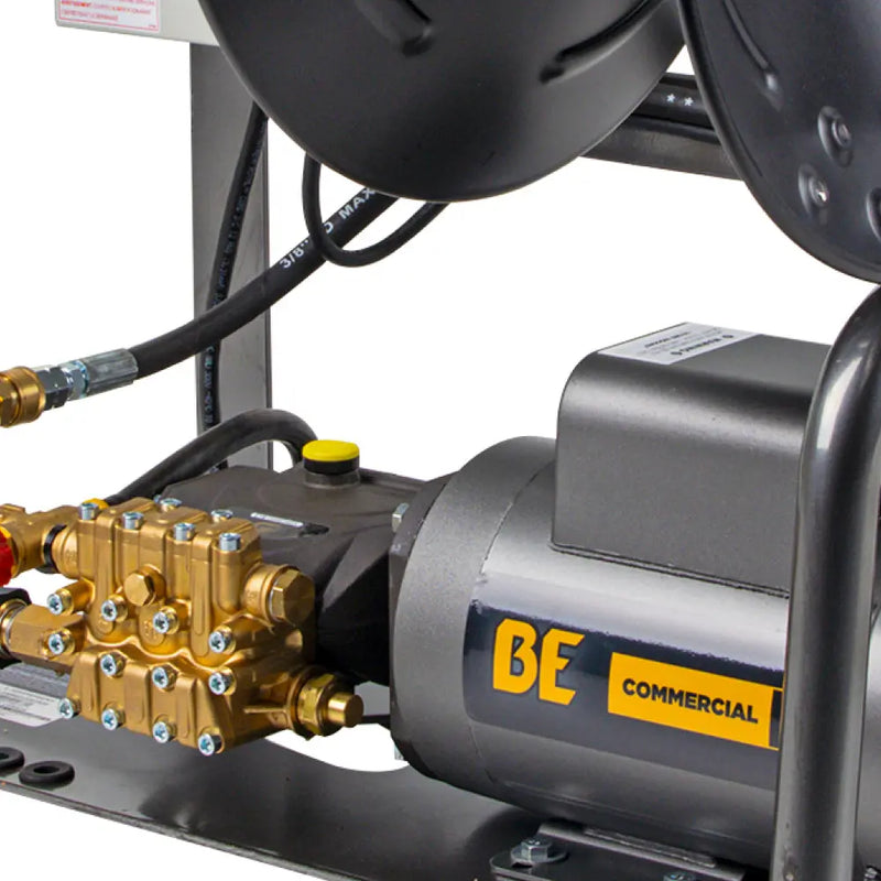 1,500 PSI 2.0 GPM 2.0 HP Wall Mount Electric Pressure Washer with a Baldor Motor and General Triplex Pump - X-1520FW1GENH BE Power Equipment