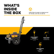 1,500 PSI 2.0 GPM Electric Pressure Washer with Baldor Motor and AR Triplex Pump - PE-1520EW1A BE Power Equipment