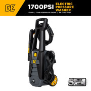 1,700 PSI 1.7 GPM Electric Power Washer with Powerease Motor and AR Axial Pump - P1715EN BE Power Equipment