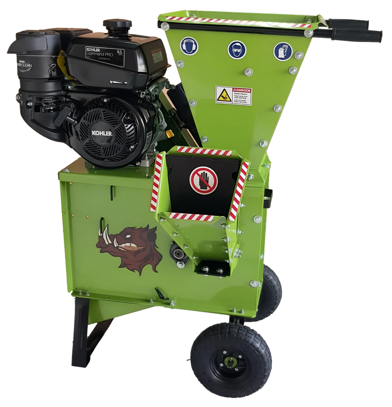 Yardbeast 2050 277cc 9.5HP Kohler CH395 engine 3" Wood Chipper Shredder New Yardbeast