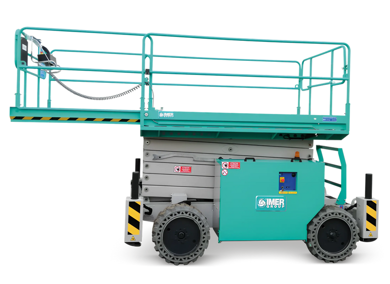 IMER 1128710 IM 8756 RT D | Rough Terrain Diesel Scissor Lift | 62 ft Working Height IMER