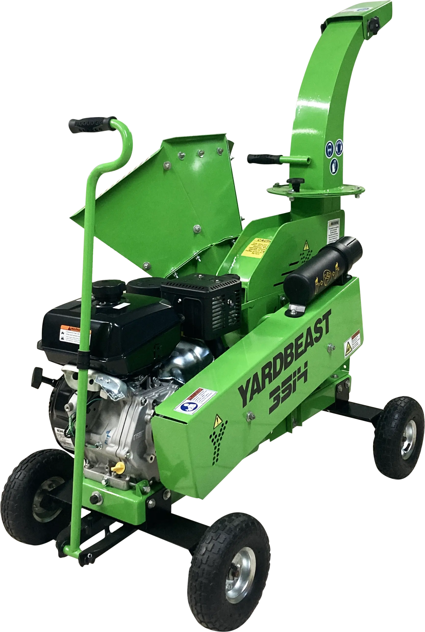 Yardbeast 3514 ATV Tow-Behind Chipper Shredder, 3.5" Capacity, 429cc Kohler Engine