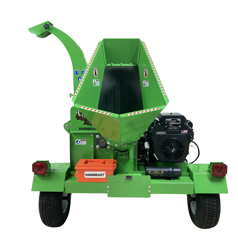 Yardbeast 4521 Professional 4.5" Chipper Shredder with CRX 20HP Electric-Start Engine Yardbeast