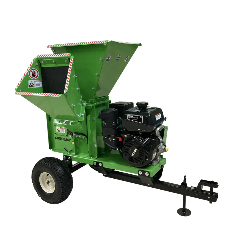 Yardbeast 2090 Heavy-Duty 3.5″ Wood Chipper & Shredder Yardbeast