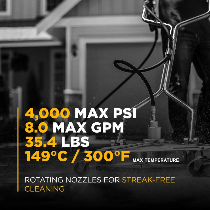 20" Whirl-A-Way Surface Cleaner BE Power Equipment