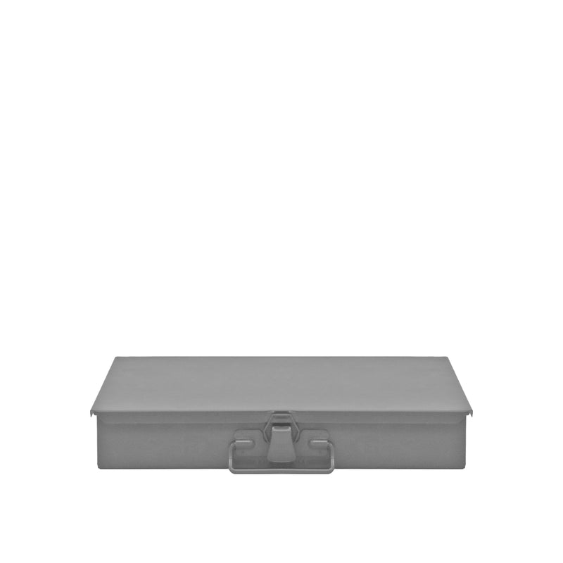 Durham Small, Steel, Compartment Box, 12 Compartments, Gray (Pack of 6)