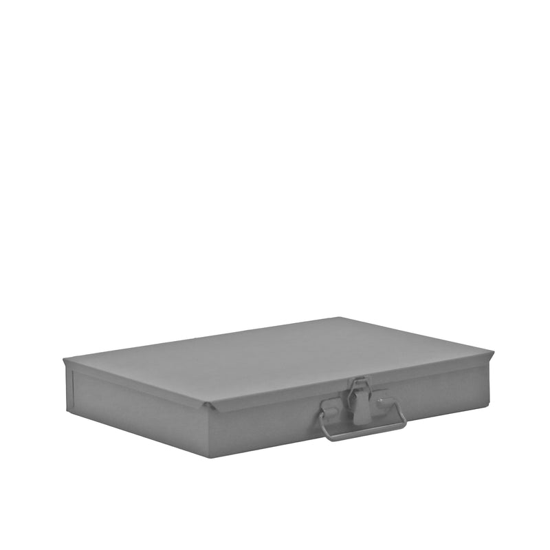 Durham Small, Steel, Compartment Box, 12 Compartments, Gray (Pack of 6)